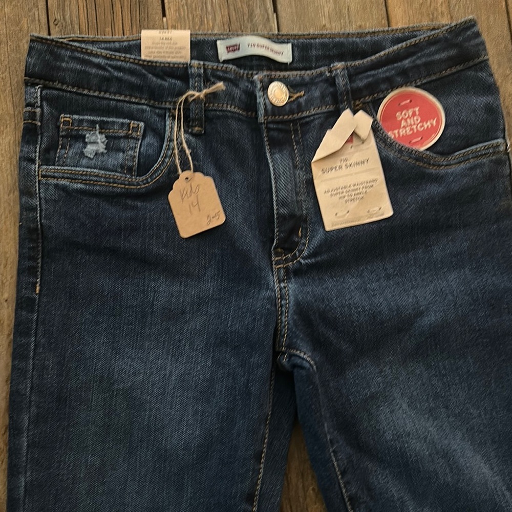 Levi's Women's Super Skinny Jeans - Dark Blue